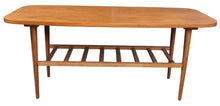 Load image into Gallery viewer, English Danish Modern Beech Coffee Table c.1960