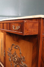Load image into Gallery viewer, Italian Marble Top Sideboard c.1930