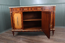Load image into Gallery viewer, Italian Marble Top Sideboard c.1930