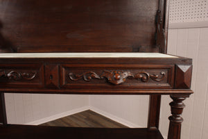 Handcarved Transformative French Oak Server c.1880