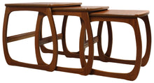 Load image into Gallery viewer, English Midcentury Nest of Tables by Nathan c.1960