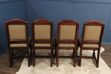 Load image into Gallery viewer, English Oak Chairs c.1920 set of 4