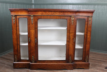 Load image into Gallery viewer, English Burl Walnut Cabinet c.1880