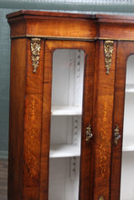 Load image into Gallery viewer, English Burl Walnut Cabinet c.1880