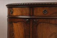 Load image into Gallery viewer, English Mahogany Demilune Cabinet c.1900