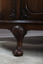 Load image into Gallery viewer, English Mahogany Demilune Cabinet c.1900