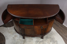 Load image into Gallery viewer, English Mahogany Demilune Cabinet c.1900