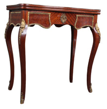 Load image into Gallery viewer, English Marquetry Games Table c.1900