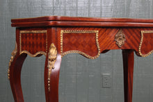 Load image into Gallery viewer, English Marquetry Games Table c.1900