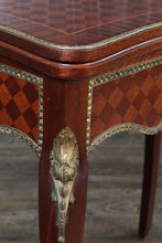 Load image into Gallery viewer, English Marquetry Games Table c.1900