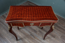 Load image into Gallery viewer, English Marquetry Games Table c.1900
