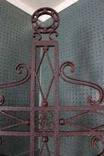 Load image into Gallery viewer, French Wrought Iron Cross 18th Century