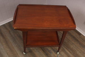 English Midcentury Teak Bar Cart c.1960