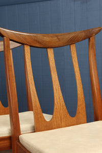 English Midcentury Teak Brasilia Gplan Chairs c.1960 set of 4