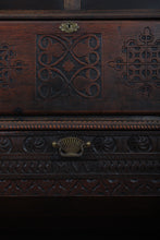 Load image into Gallery viewer, English Oak Bureau Bookcase c.1890