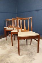 Load image into Gallery viewer, English Midcentury Teak Brasilia Gplan Chairs c.1960 set of 4
