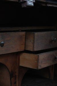 English Oak Bureau Bookcase c.1890