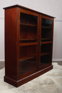 Mahogany English Bookcase c.1900