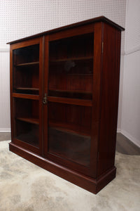 Mahogany English Bookcase c.1900