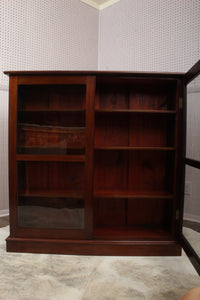 Mahogany English Bookcase c.1900