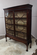 Load image into Gallery viewer, English Mahogany Bookcase c.1900