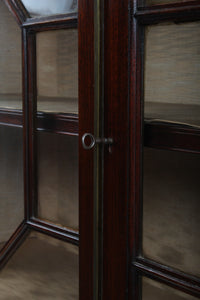 English Mahogany Bookcase c.1900