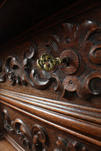 Load image into Gallery viewer, Superb French Oak Marble Top Chest c.1890