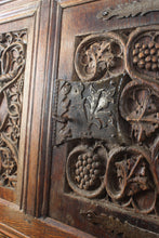Load image into Gallery viewer, French Handcarved Oak Cupboard c.1880