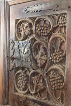 Load image into Gallery viewer, French Handcarved Oak Cupboard c.1880