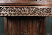 Load image into Gallery viewer, French Handcarved Oak Cupboard c.1880