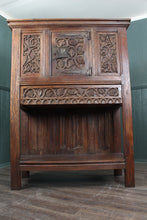 Load image into Gallery viewer, French Handcarved Oak Cupboard c.1880