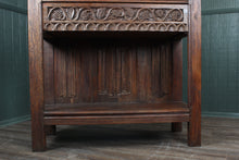 Load image into Gallery viewer, French Handcarved Oak Cupboard c.1880