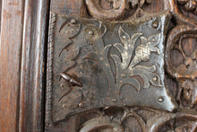 Load image into Gallery viewer, French Handcarved Oak Cupboard c.1880
