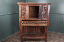 Load image into Gallery viewer, French Handcarved Oak Cupboard c.1880