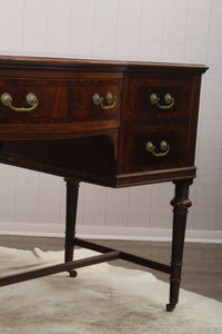 English Mahogany Writing Desk c.1890-1900