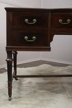 Load image into Gallery viewer, English Mahogany Writing Desk c.1890-1900