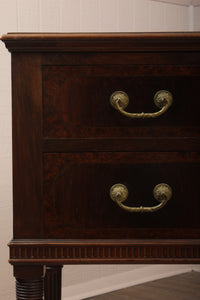 English Mahogany Writing Desk c.1890-1900