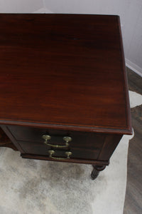 English Mahogany Writing Desk c.1890-1900