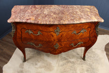 Load image into Gallery viewer, French Marble Top Bombe Chest c.1890