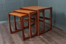 Load image into Gallery viewer, Midcentury GPlan Quadrille Nest of Tables c.1960