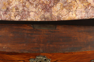 French Marble Top Bombe Chest c.1890