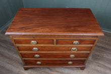 Load image into Gallery viewer, Petite English Georgian Mahogany Chest c.1850