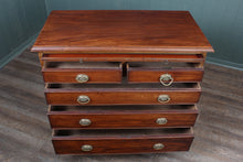 Load image into Gallery viewer, Petite English Georgian Mahogany Chest c.1850