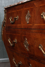 Load image into Gallery viewer, French Walnut Bombay Chest with Brass Ormolu c.1920