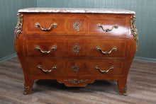Load image into Gallery viewer, French Walnut Bombay Chest with Brass Ormolu c.1920
