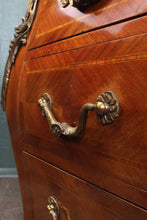 Load image into Gallery viewer, French Walnut Bombay Chest with Brass Ormolu c.1920