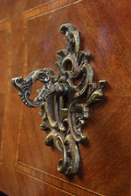 Load image into Gallery viewer, French Walnut Bombay Chest with Brass Ormolu c.1920