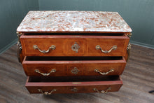 Load image into Gallery viewer, French Walnut Bombay Chest with Brass Ormolu c.1920
