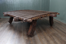 Load image into Gallery viewer, 19th Century Indian Bullock Cart Coffee Table