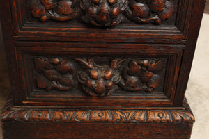 Handcarved European Oak Desk c.1890